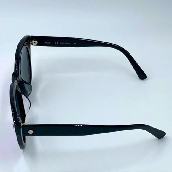 Authentic MCM Designer Name Brand Purple Mirror Lens Sunglasses Italy Runway NEW